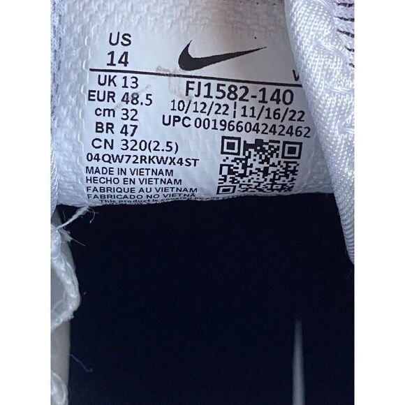 Nike Vapor Edge Speed 360 2 TB Football Cleats FJ1582-140 Men’s Sz 14 - Picture 13 of 13